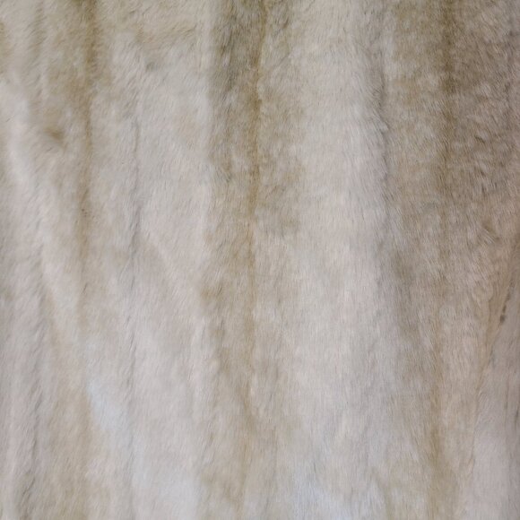 Kristen Blake Vest Womens‎ Large Beige Faux Fur Lined Reversible Cozy Luxury - Picture 3 of 12